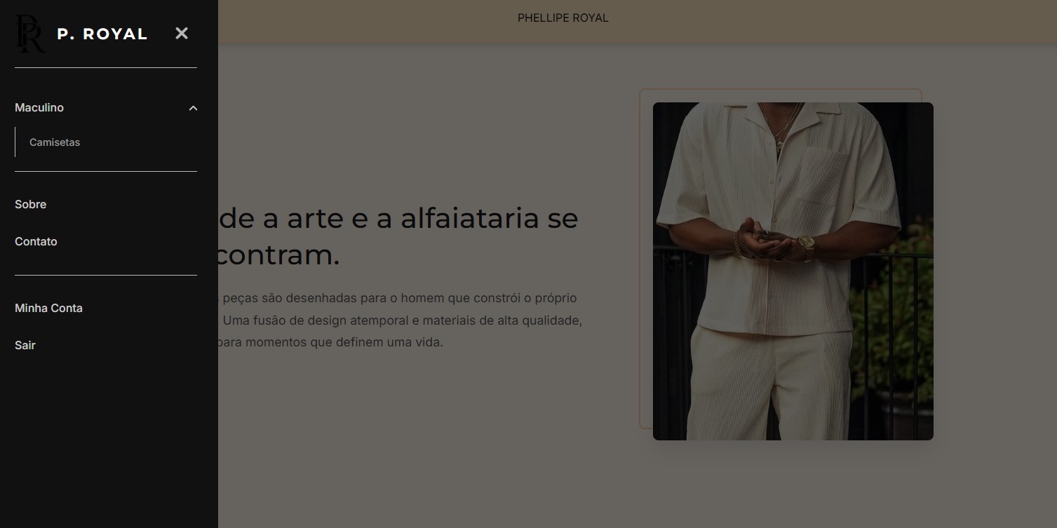 E-commerce Phellipe Royal